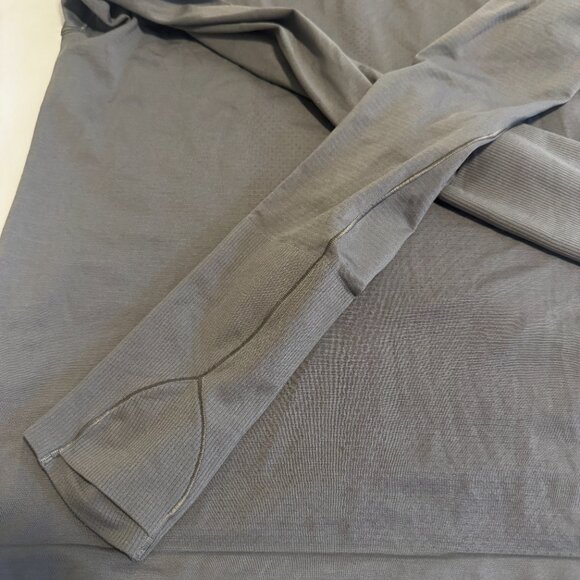 Lululemon Swiftly Tech Long-Sleeve Shirt 2.0 *Race Length Size 6 Grey Sage - Picture 8 of 12
